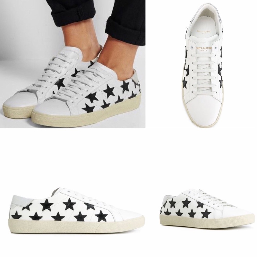 Saint Laurent Star Sneakers size 9